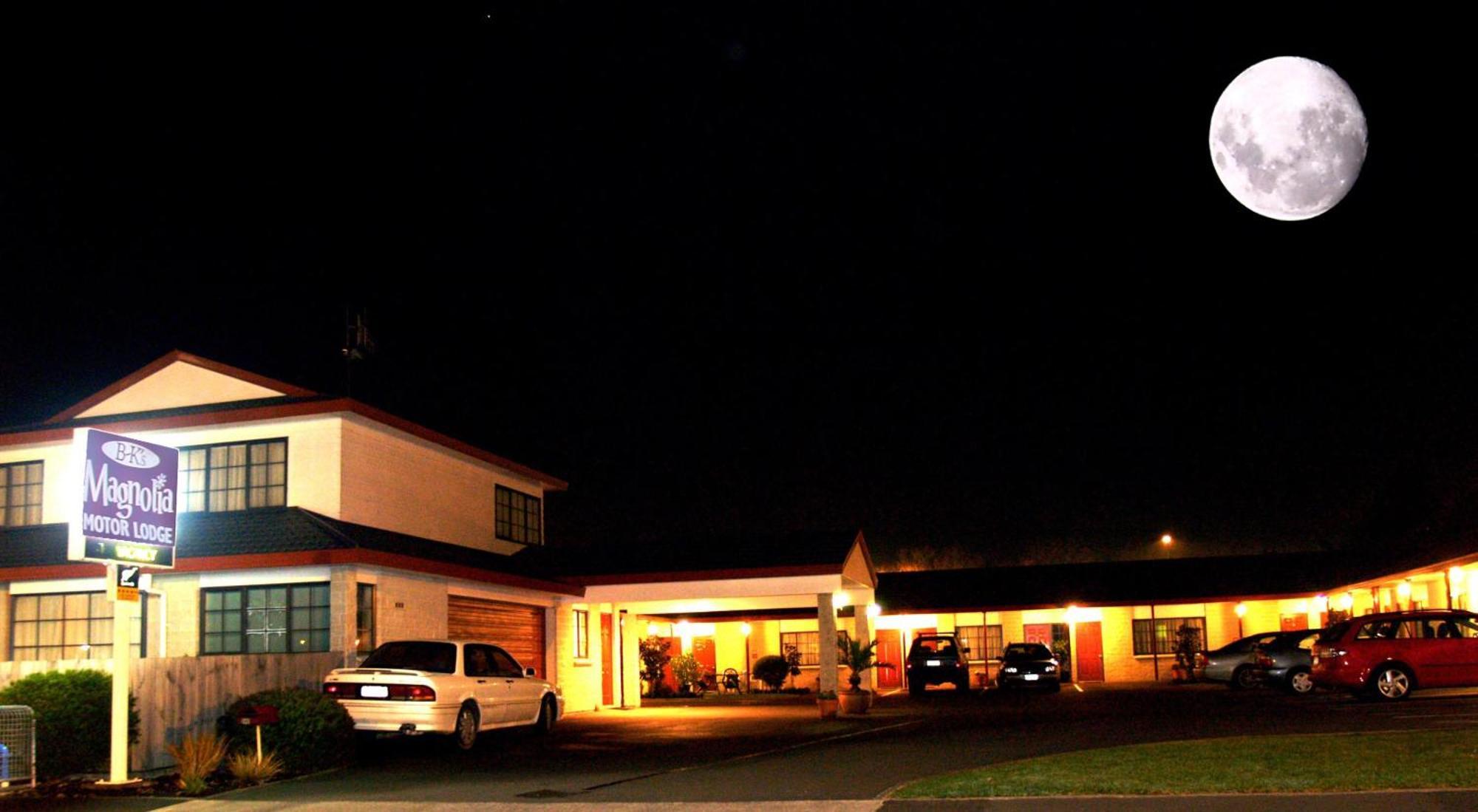 Bk'S Magnolia Motor Lodge Whanganui Exterior foto